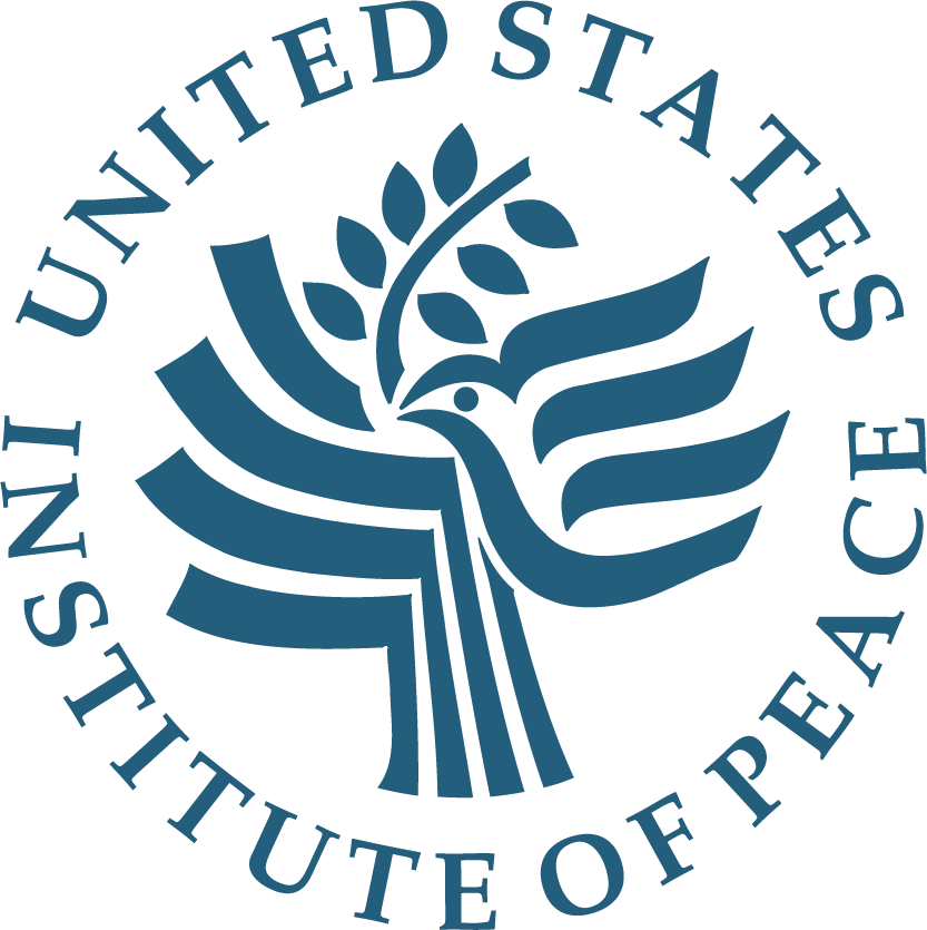 Logo of USIP linking to their website